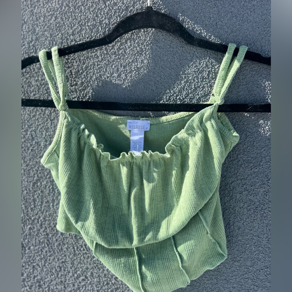 Melrose Crop top //spaghetti straps